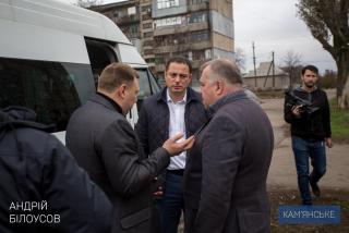 Кам’янський міський голова об’їхав місто з інспекцією